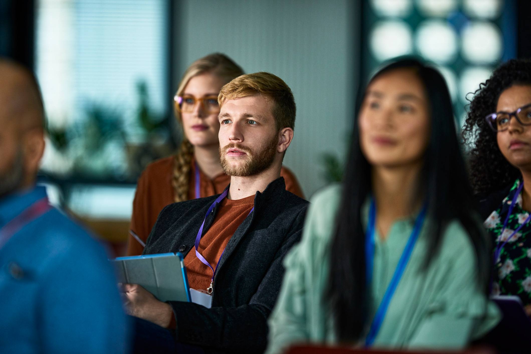 Audience-at-conference-listening-skills