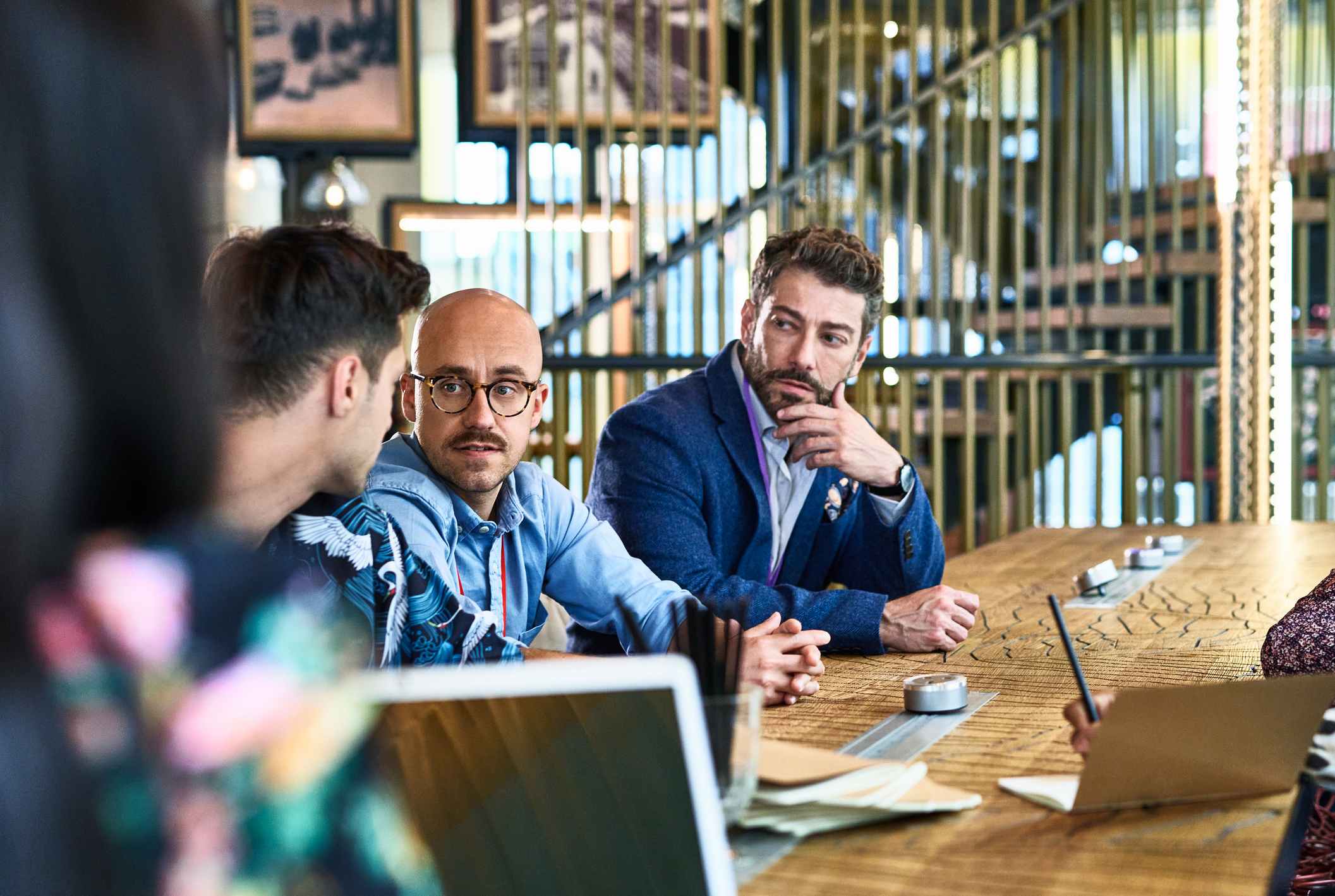 Businessmen-in-serious-meeting-listening-listening-skills