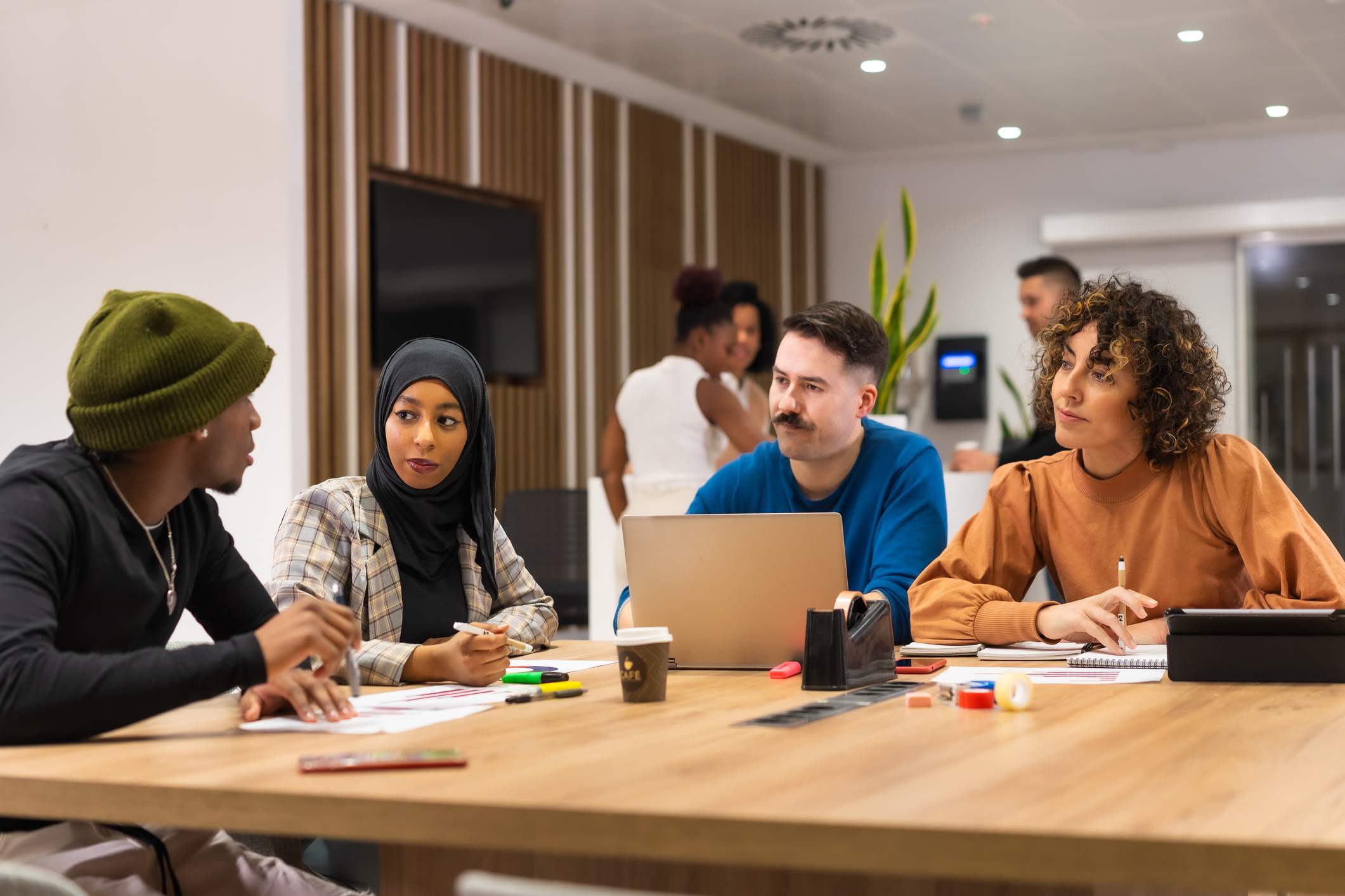 Employees-at-office-working-together-employee-health