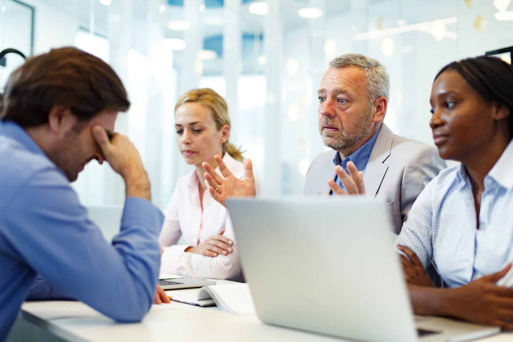 Man-being-denied-job-due-to-inability-to-comply-with-background-check-what-do-employers-look-for-in-a-background-check