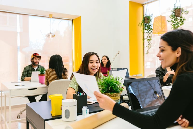 People-In-Open-Space-Office-what-is-the-open-door-policy-workplace