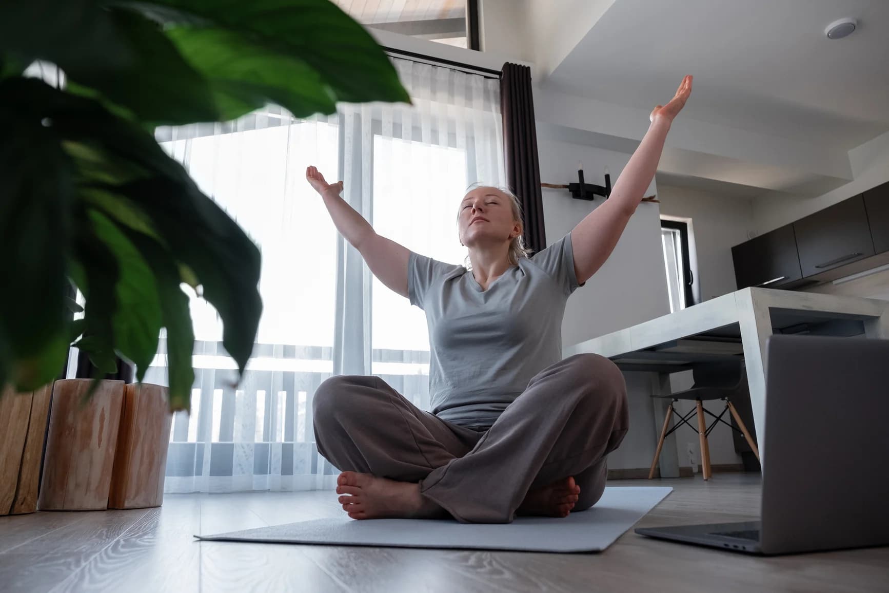 Woman-Breathing-During-Meditation-Session-1