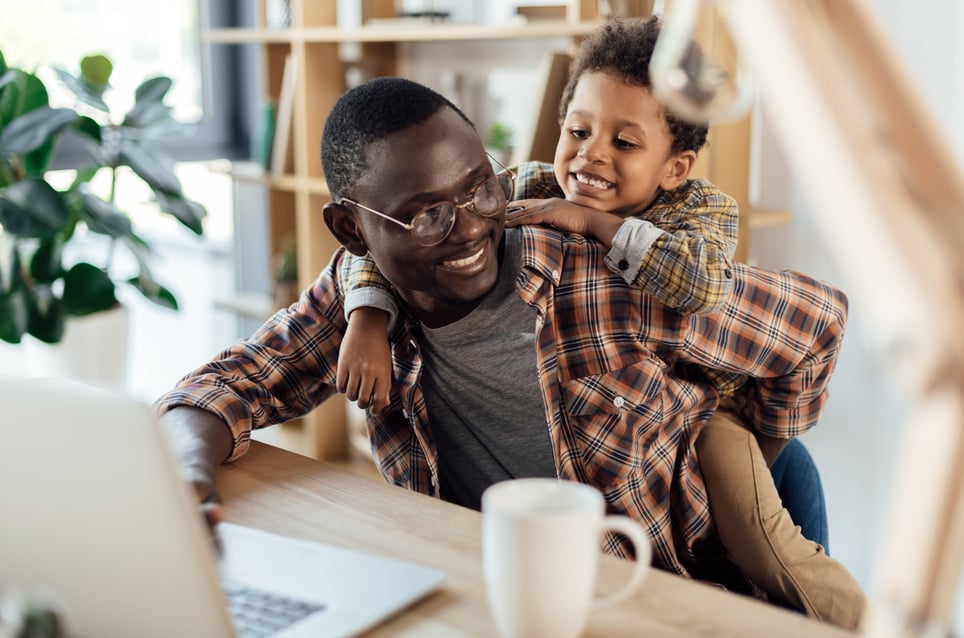 dad-working-from-home-self-care-and-work-life-balance