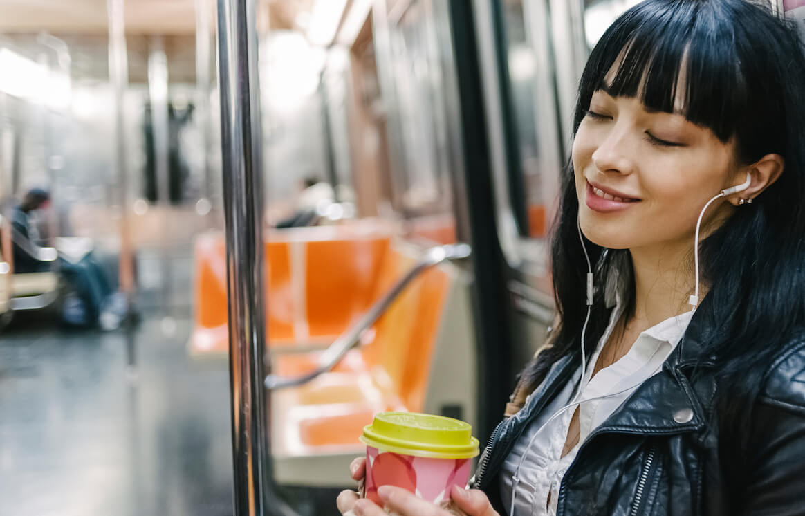 four-day-work-week-person-riding-train