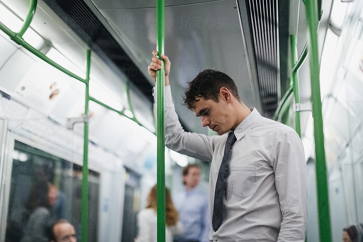 man-riding-underground-time-management