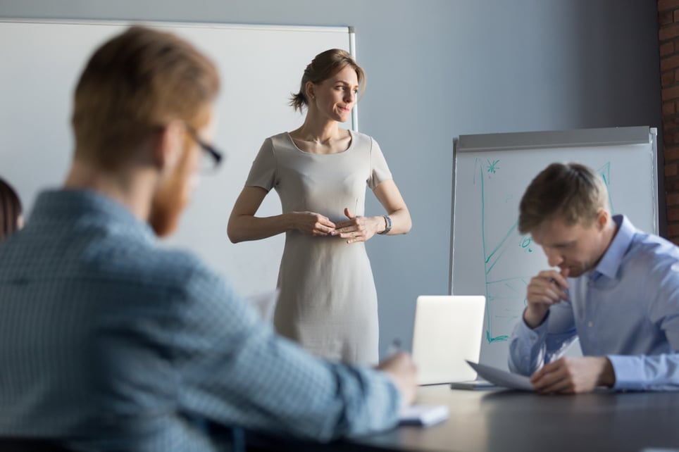 shy-business-woman-at-work-how-to-get-over-embarrassment