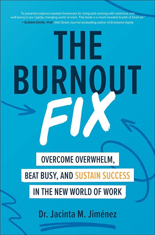 这本书的封面，The Burnout Fix